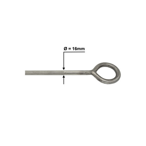 Closed Eyebolt Ο Anchor Stainless Steel 316L-16200