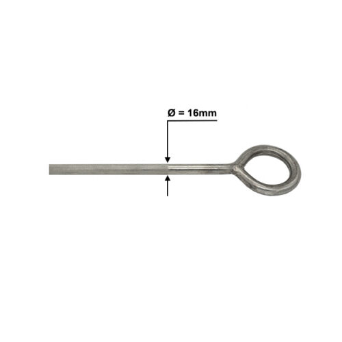 Closed Eyebolt Ο Anchor Stainless Steel 316L-16250