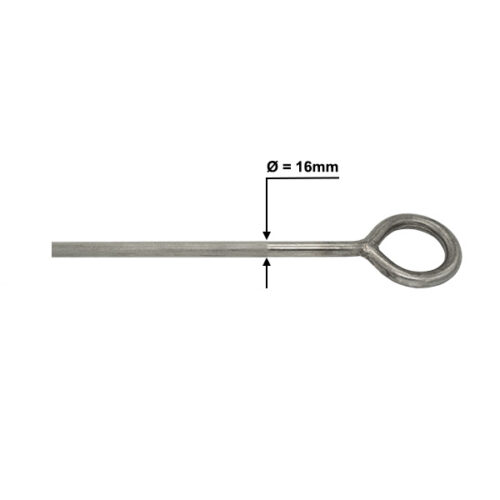 Closed Eyebolt Ο Anchor Stainless Steel 316L-16300