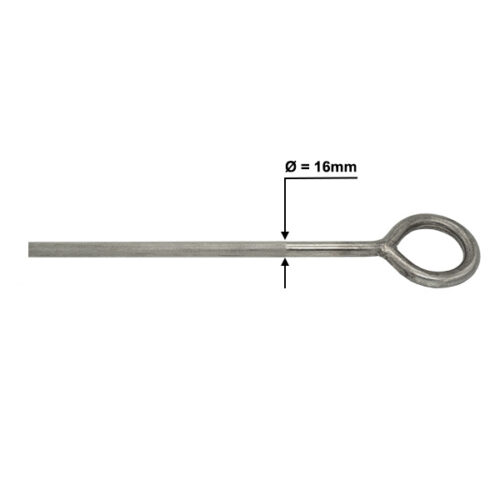 Closed Eyebolt Ο Anchor Stainless Steel 316L-16350