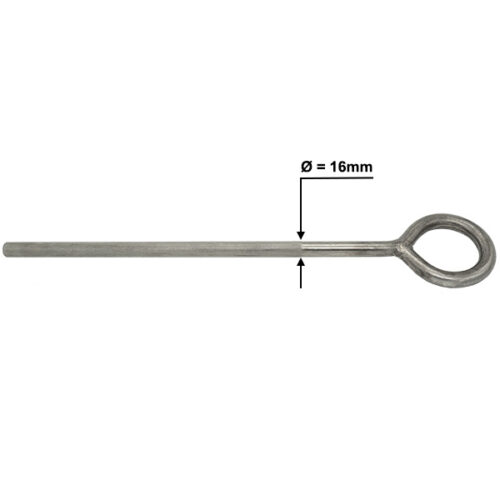 Closed Eyebolt Ο Anchor Stainless Steel 316L-16400